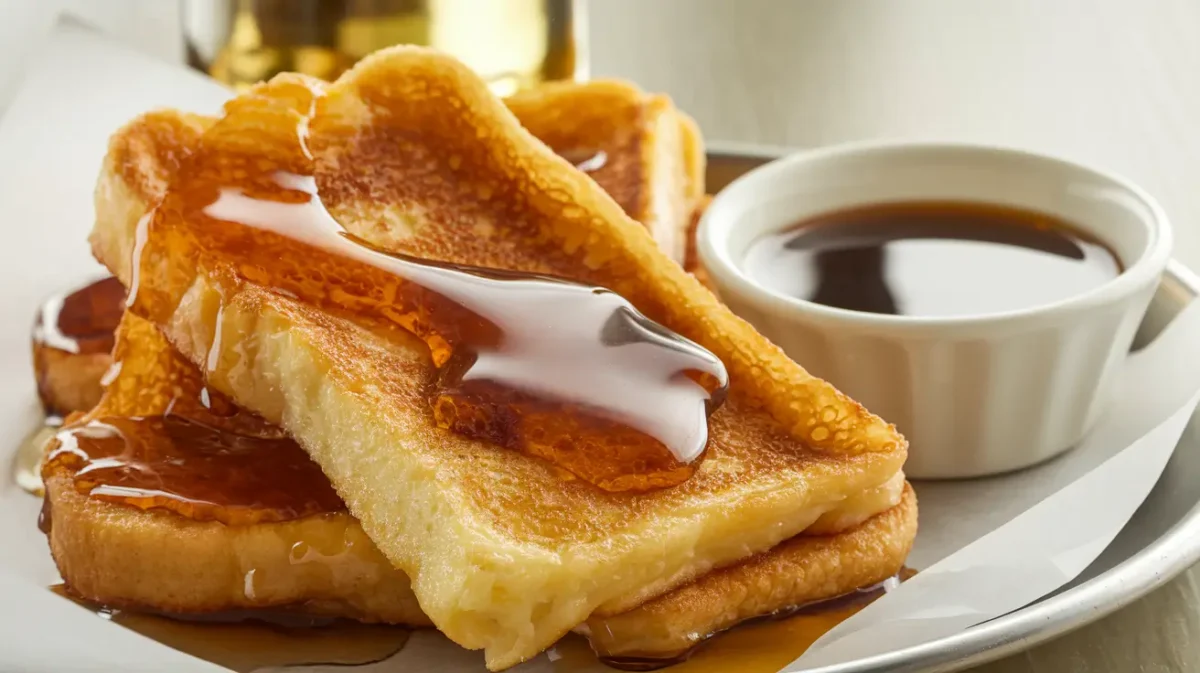 Burger King French Toast Sticks with syrup