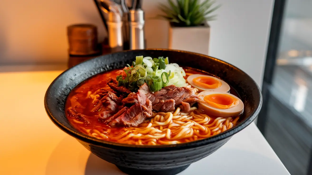 Fusion Birria Ramen Dish