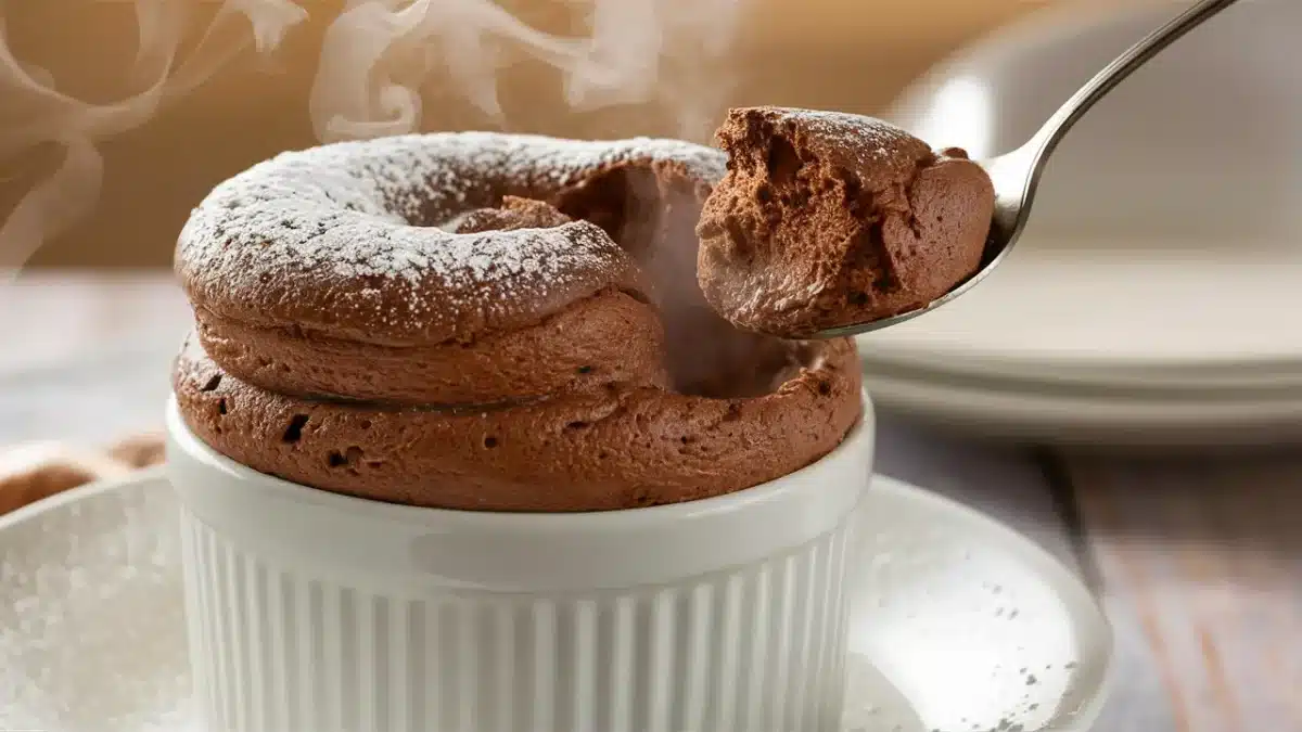 Chocolate soufflé recipe – a perfectly risen French dessert