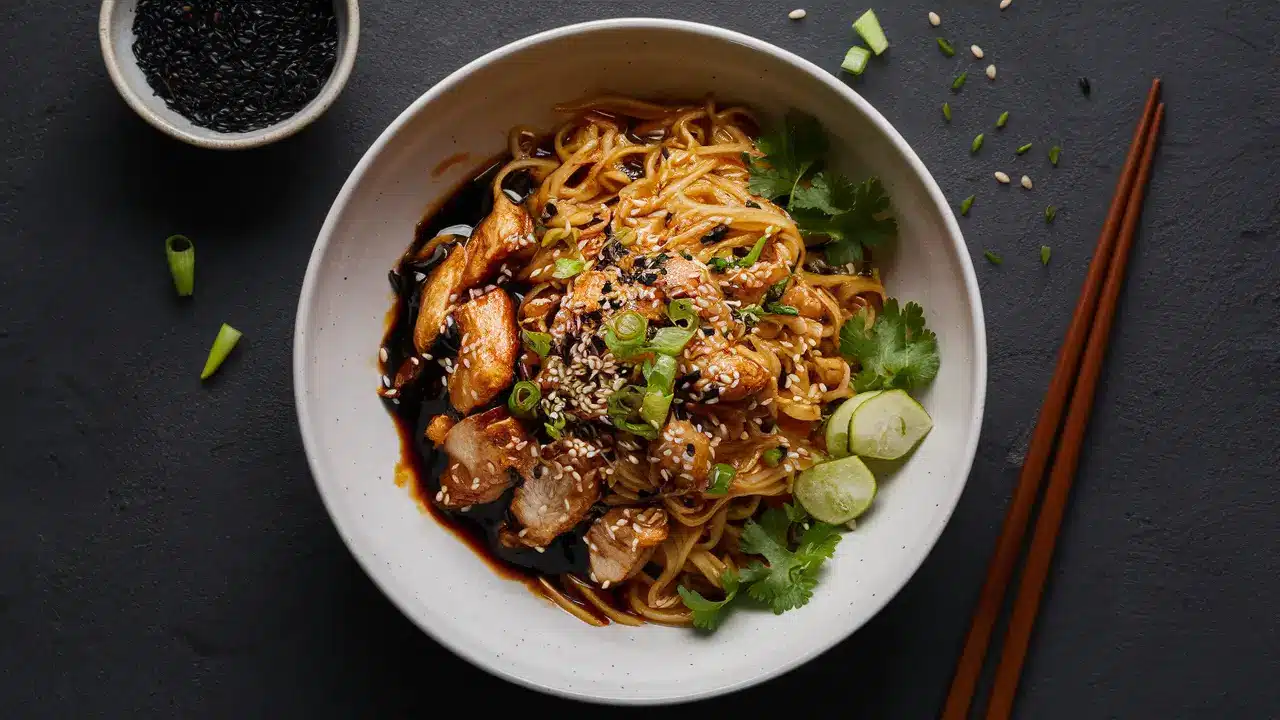 Restaurant-Style Teriyaki Chicken Noodles