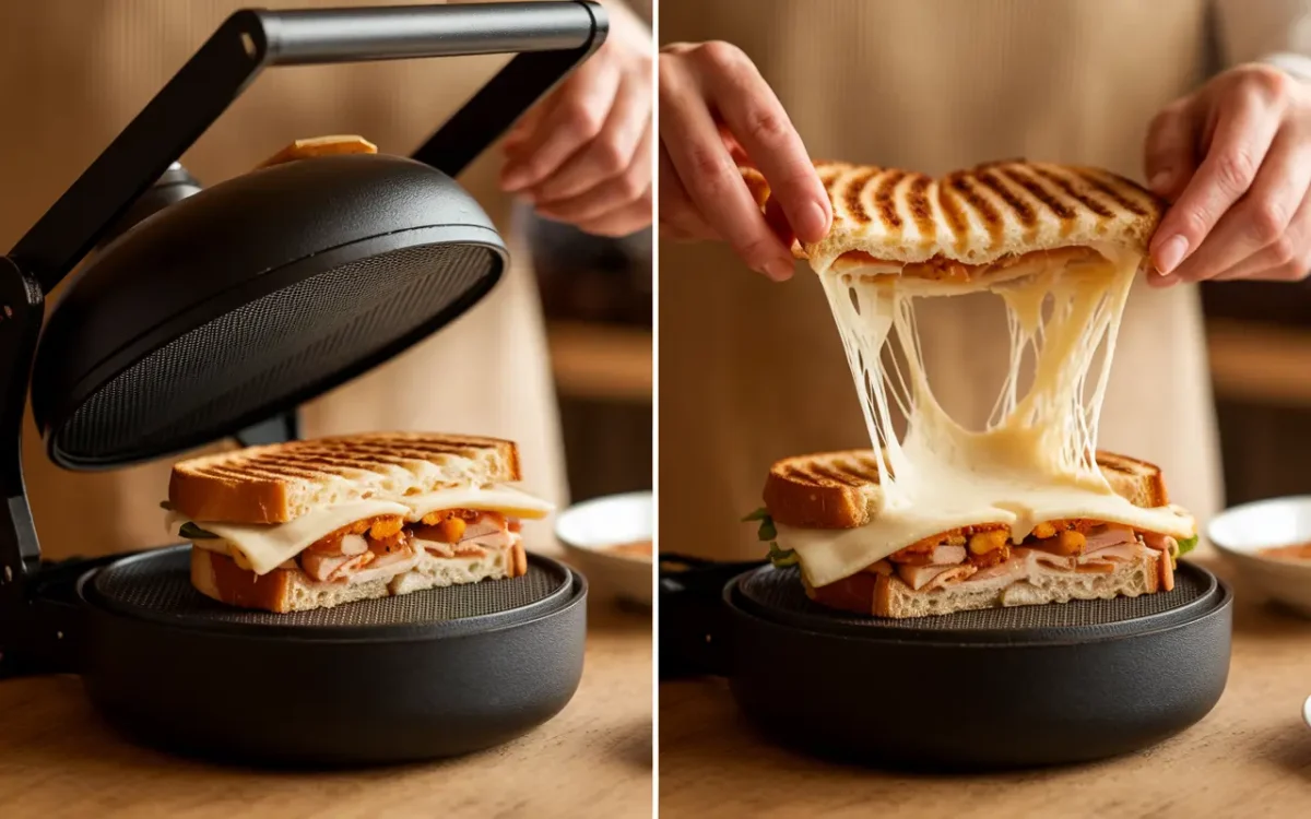 Step-by-step guide to making a chicken panini