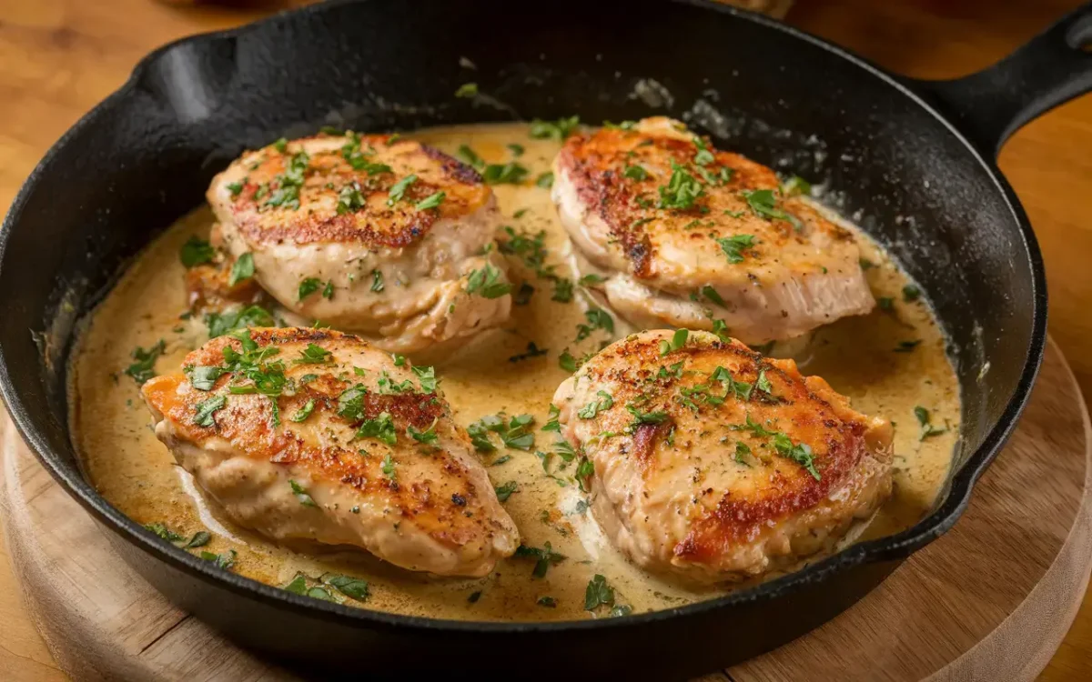 Skillet Garlic Butter Chicken